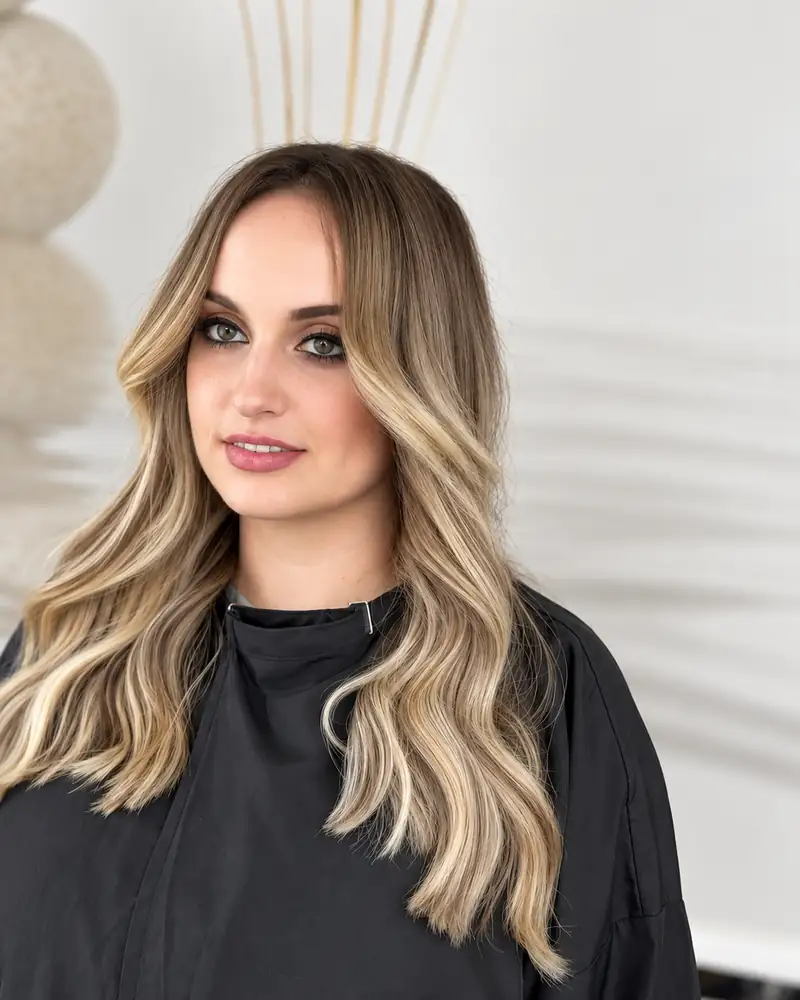Balayage suave y natural